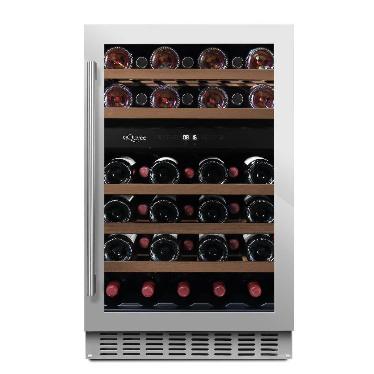 Wine Cooler 38 bottles mQuvée WineCave 700 50D Stainless Dual-zone