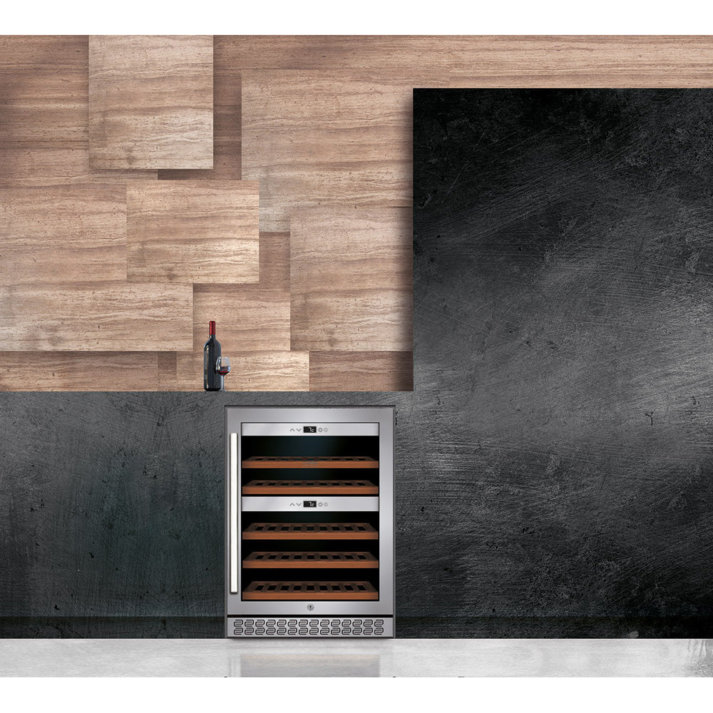 Wine Cooler 40 bottles Caso WineChef Pro 40 Dual-zone
