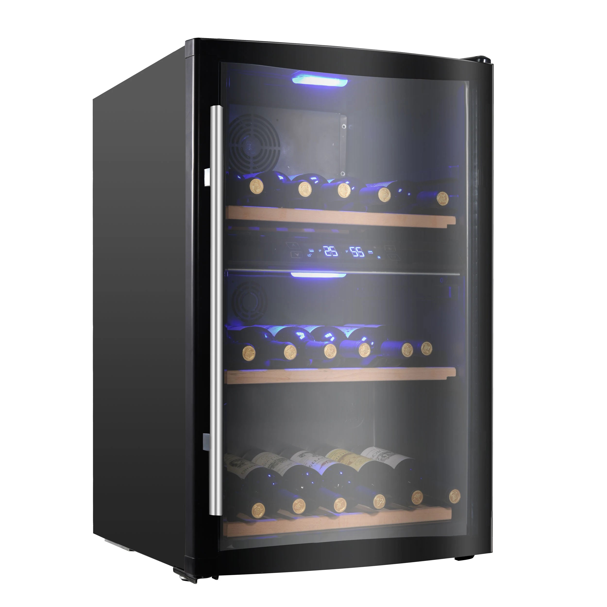 Vinoteca doble zona 42 botellas Caviss C242 GBE4