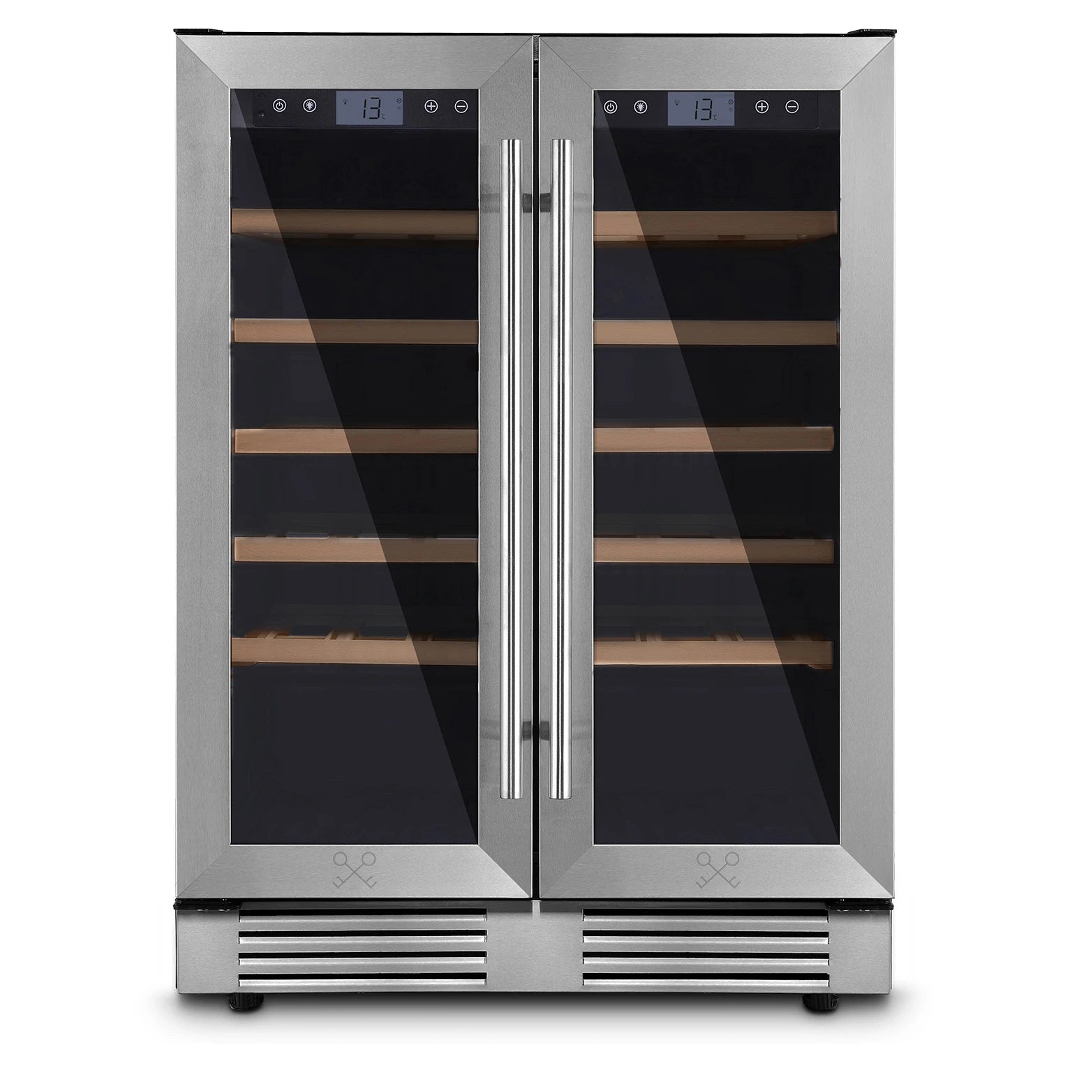 Vinoteca 42 botellas Les Petits Champs CAVCED42 doble zona