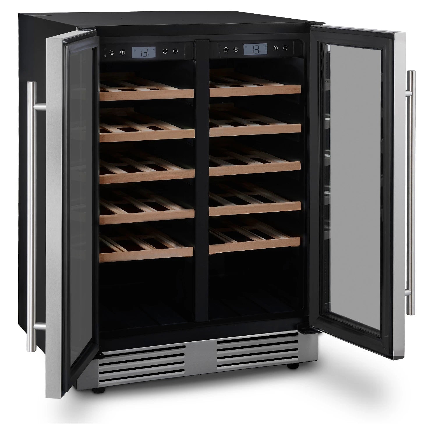 Vinoteca 42 botellas Les Petits Champs CAVCED42 doble zona