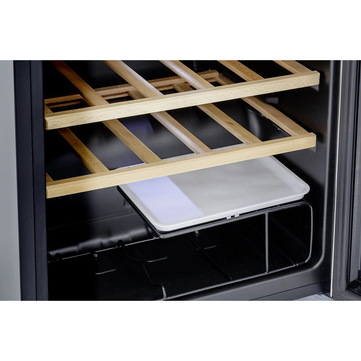 Wine Cooler 45 bottles Exquisit WS2-45GTE-160G