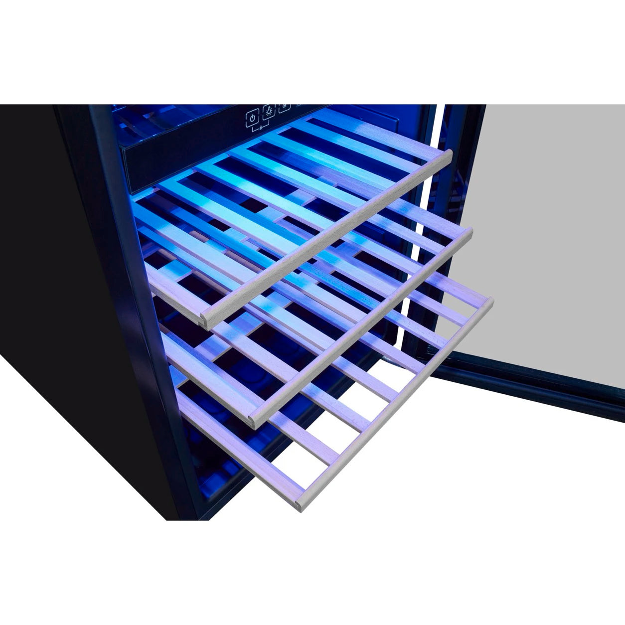 Wine Cooler 45 bottles Exquisit WS2-45GTE-160G