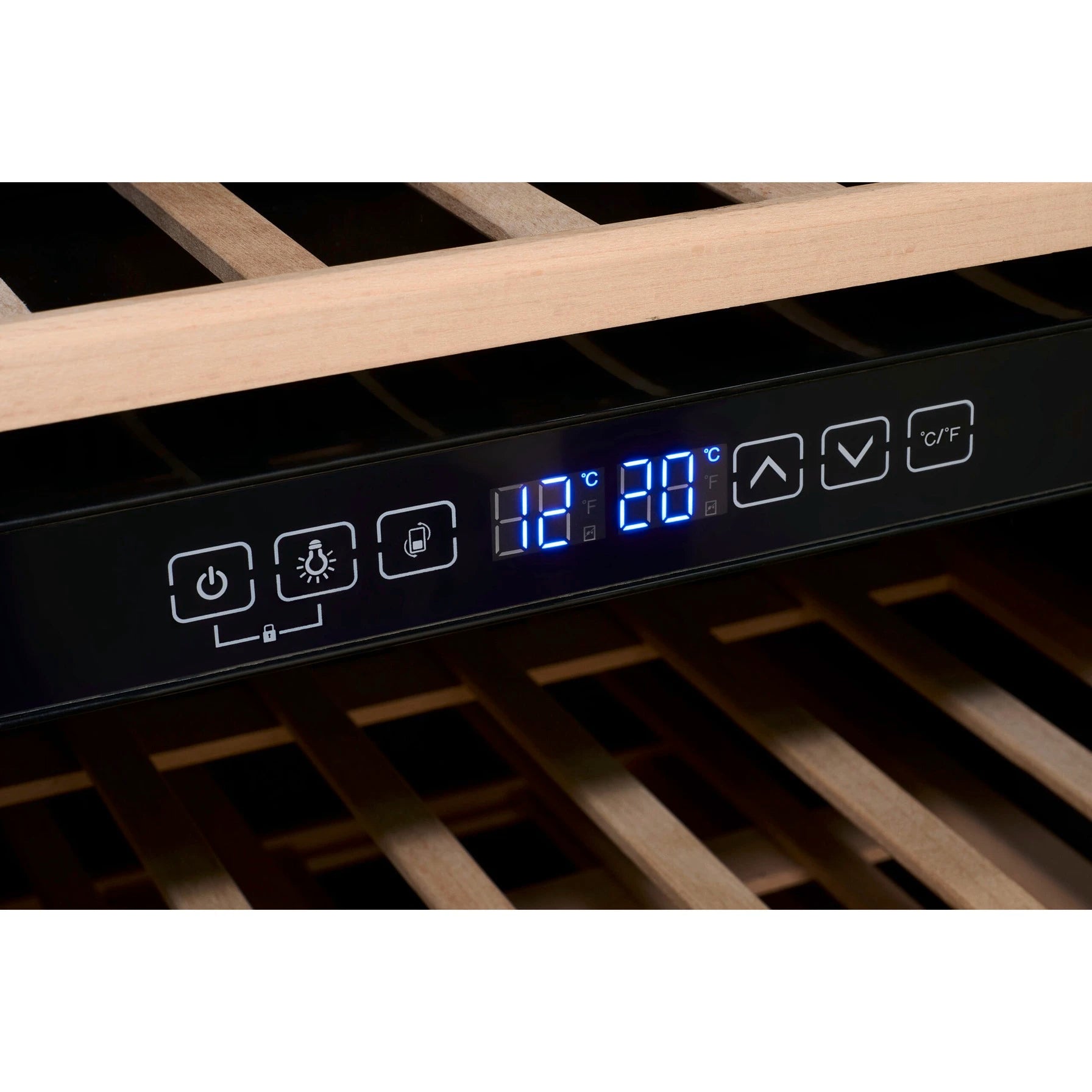 Wine Cooler 45 bottles Exquisit WS2-45GTE-160G