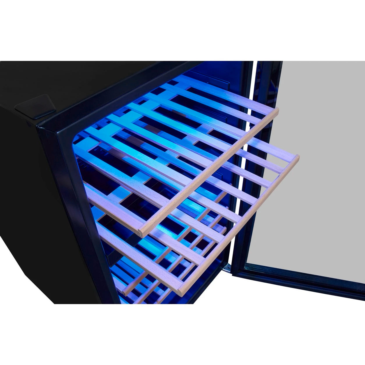 Wine Cooler 45 bottles Exquisit WS2-45GTE-160G