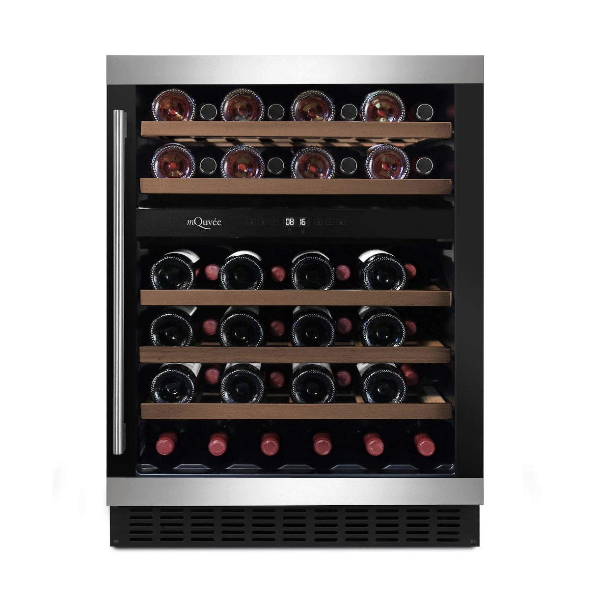 Vinoteca 45 botellas doble zona mQuvée WineCave 700 60D Modern