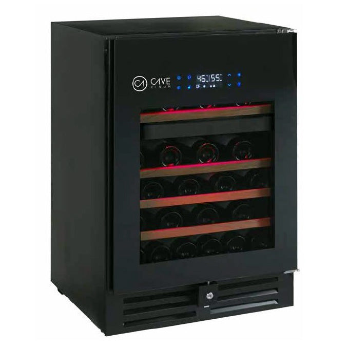 Wine Cooler 46 bottles Cavevinum CV-46BL 2T PREMIUM Dual-zone