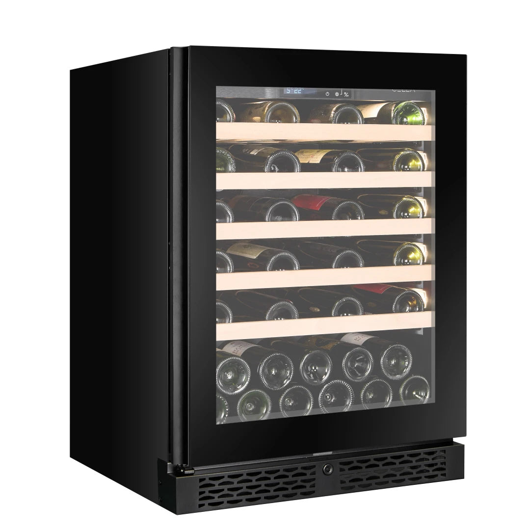 Wine Cooler 46 bottles CELLA W46S Black