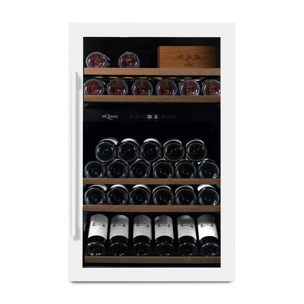 Vinoteca 49 botellas mQuvée WineServe 49 Powder White
