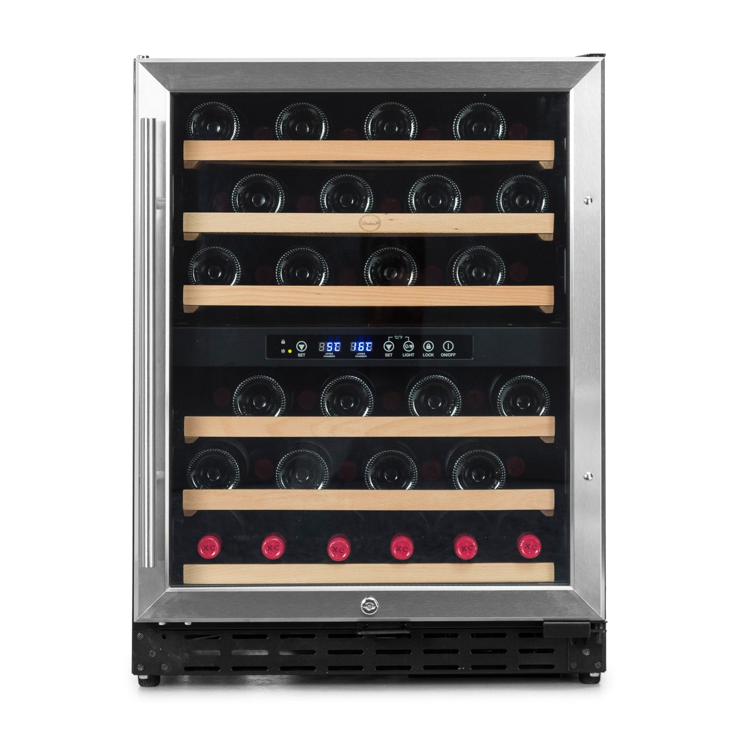 Vinoteca Vinobox 50 botellas 50GC 2T frontal cerrada