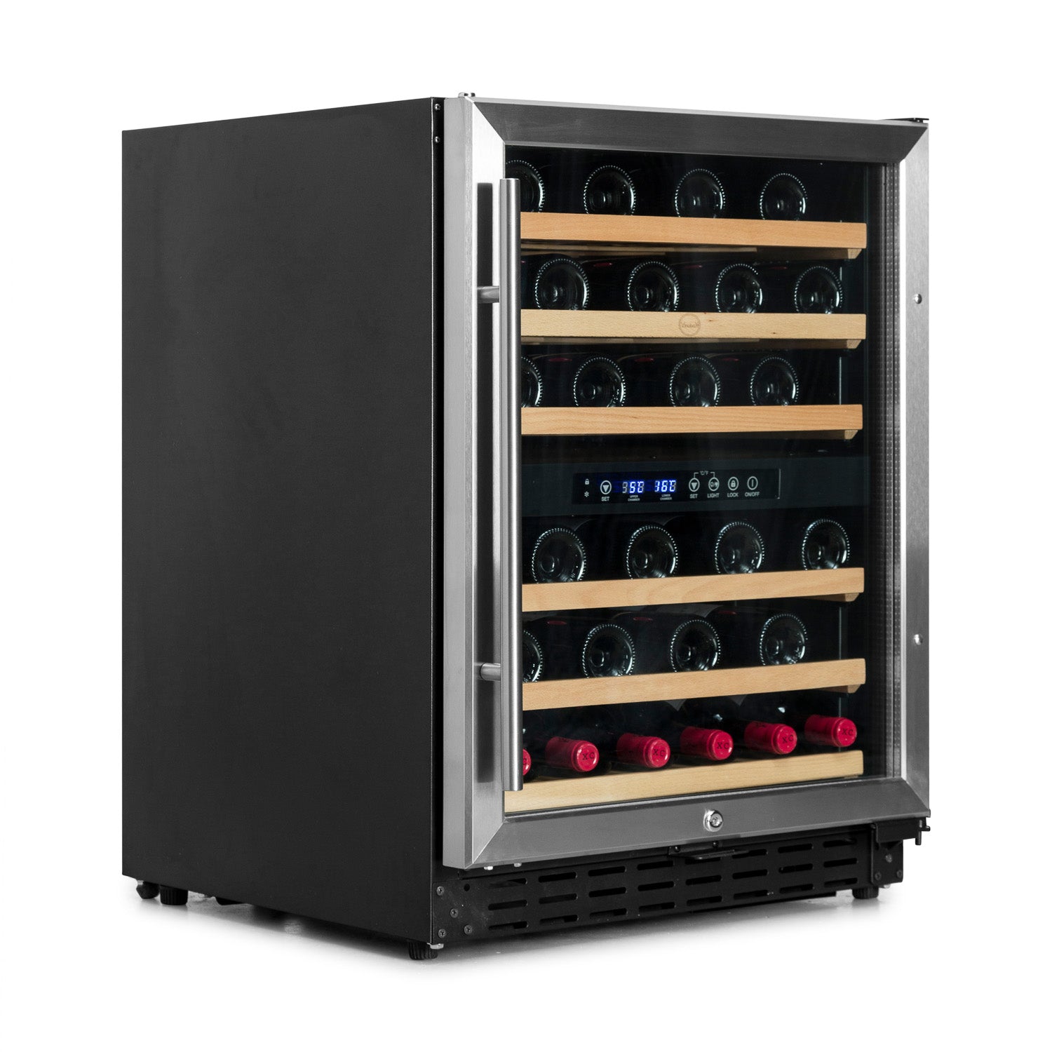Vinoteca Vinobox 50 botellas 50GC 2T lateral cerrada
