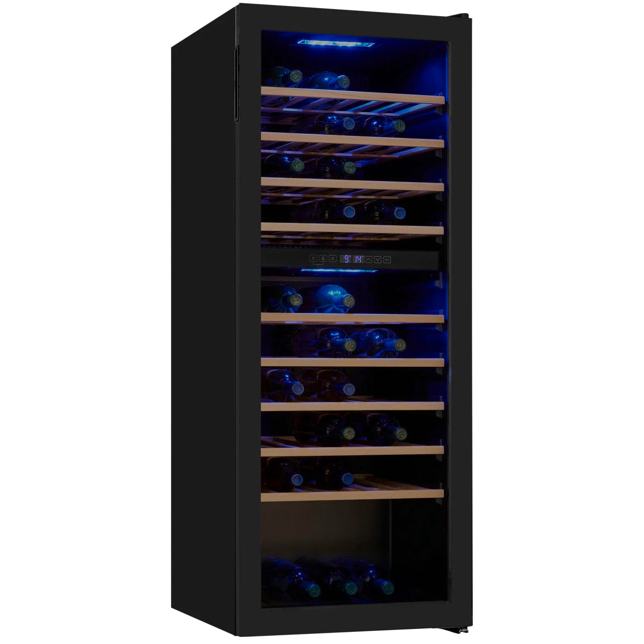Wine Cooler 79 bottles Exquisit WS2-78-GTE-160G