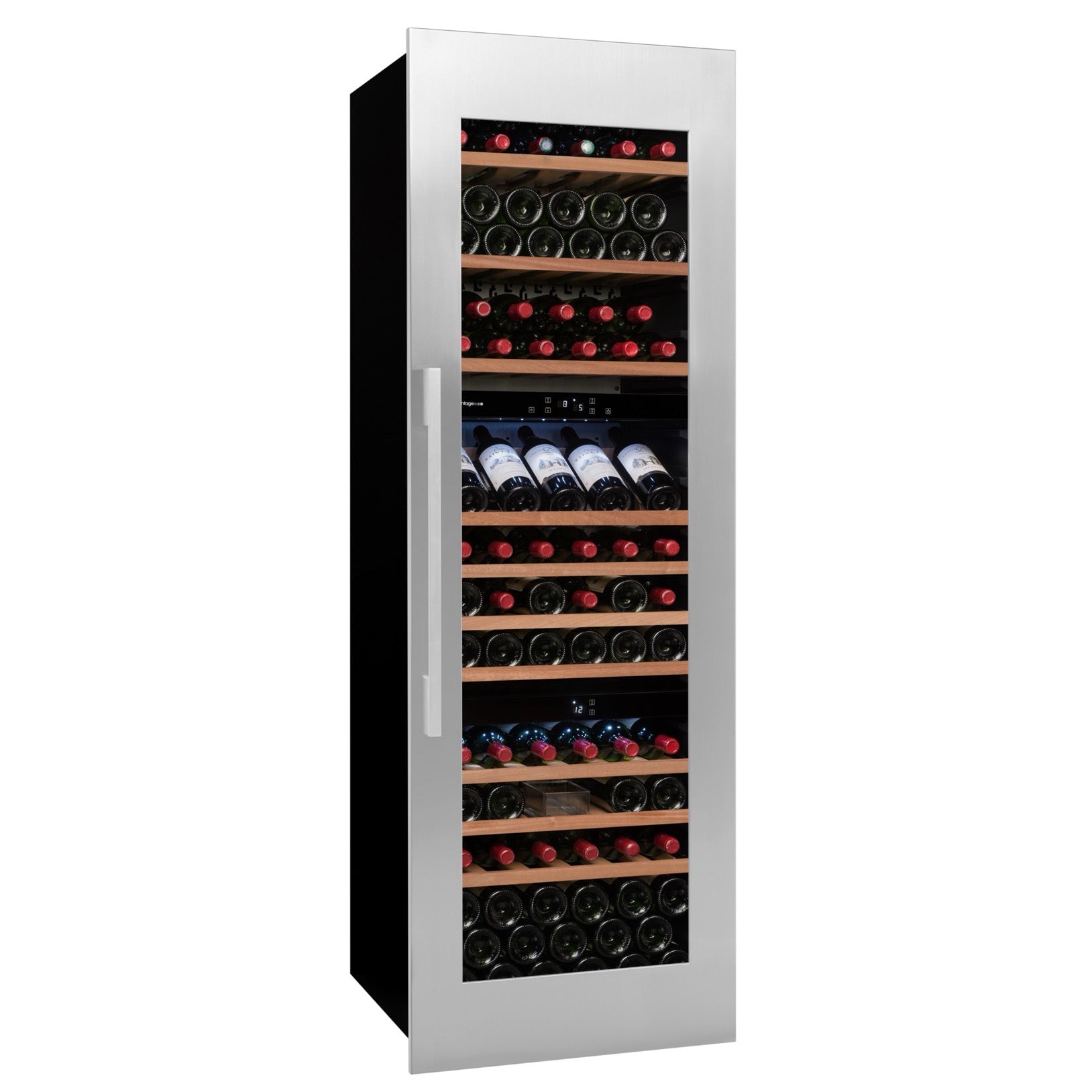 Imagen de la Vinoteca 97 botellas Avintage AVI97AX3ZI Triple zona.
