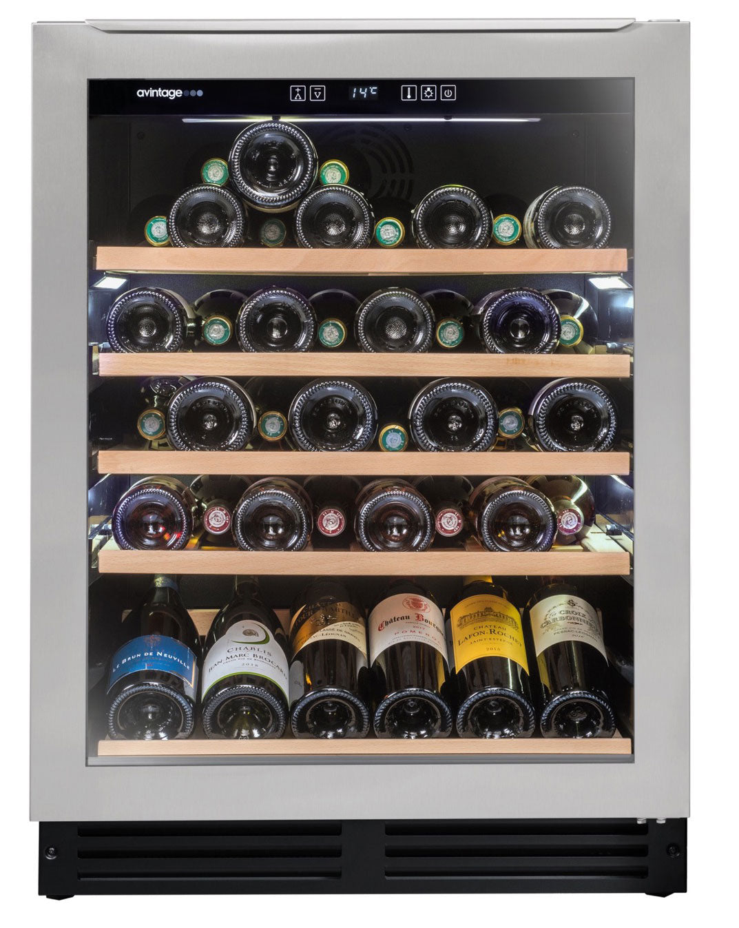 Under-counter Wine Cooler 53 bottles Avintage AVU52TX1 OUTLET