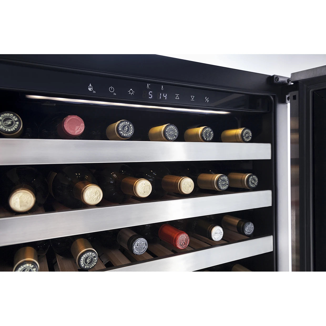 Wine Cooler 154 bottles Cavanova CV180DTI Dual-zone