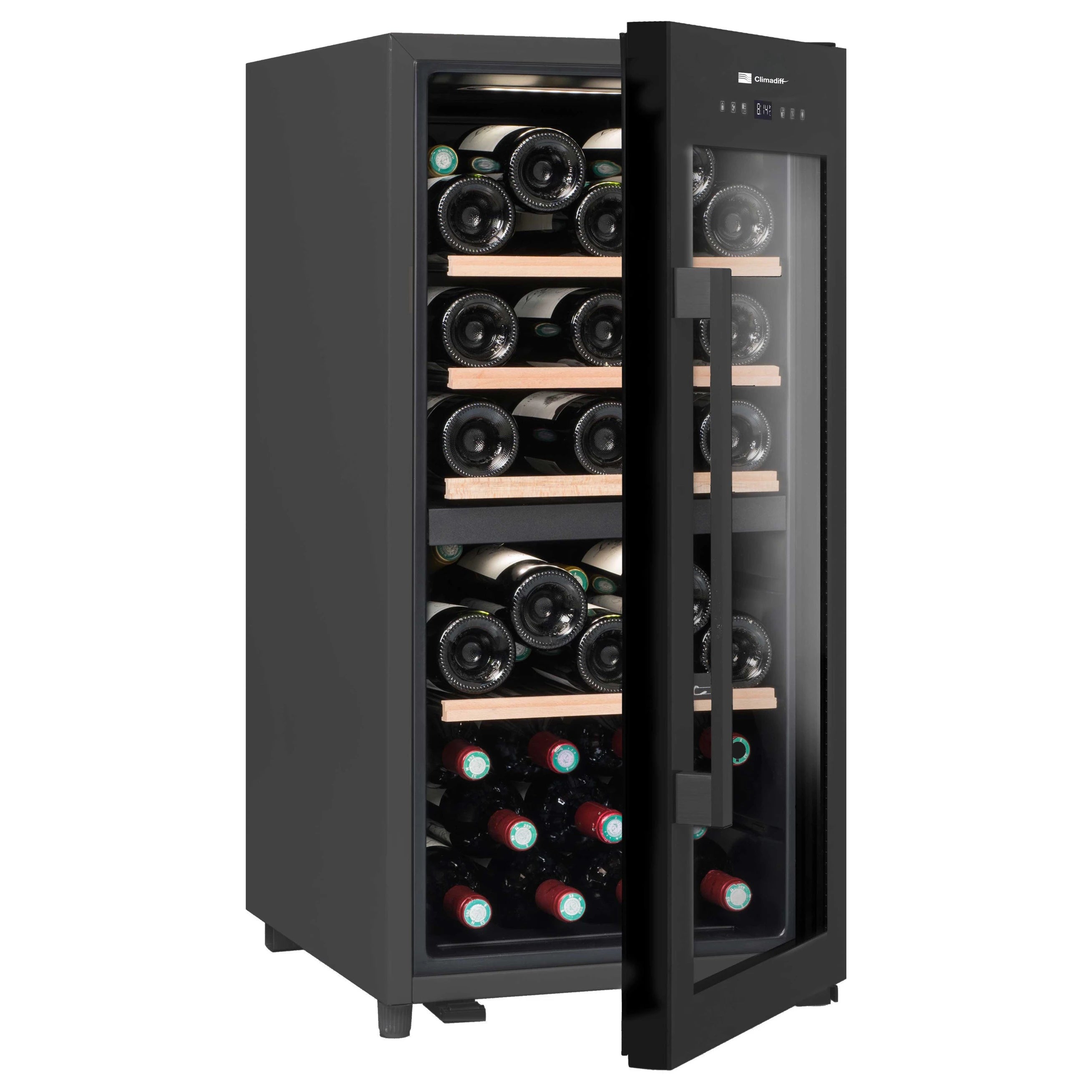 Vinoteca 41 botellas Climadiff CLD40B1 doble zona