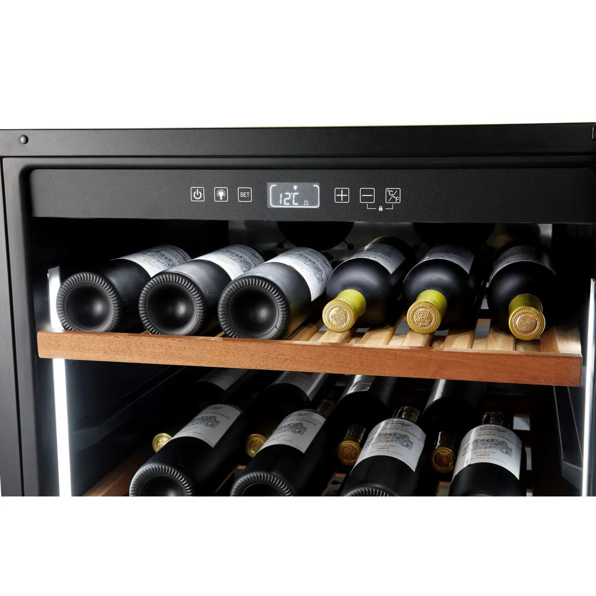 Aging Wine Cooler 204 bottles Climadiff MILLESIME200B Dual-zone