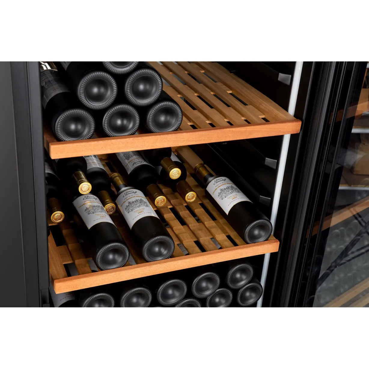 Aging Wine Cooler 204 bottles Climadiff MILLESIME200B Dual-zone