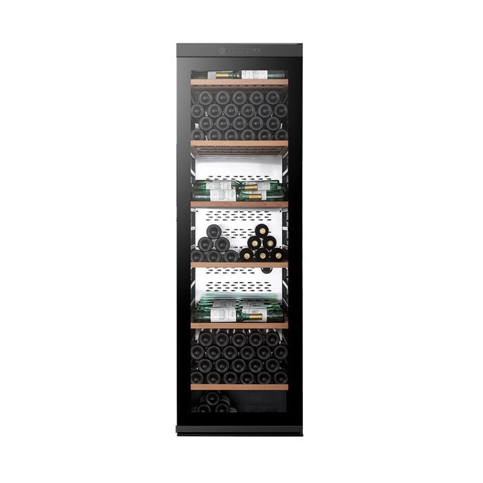 Vinoteca de envejecimiento 248 botellas Climadiff MILLESIME250B puerta cerrada