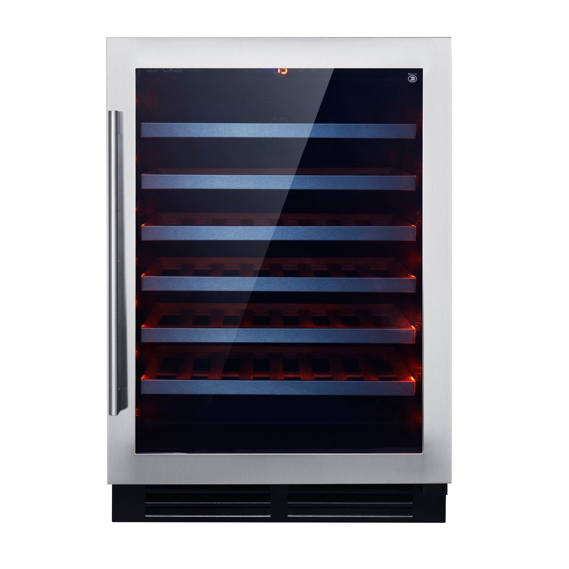 Built-in Wine Cooler 54 bottles Le Chai Chroma 540 Inox