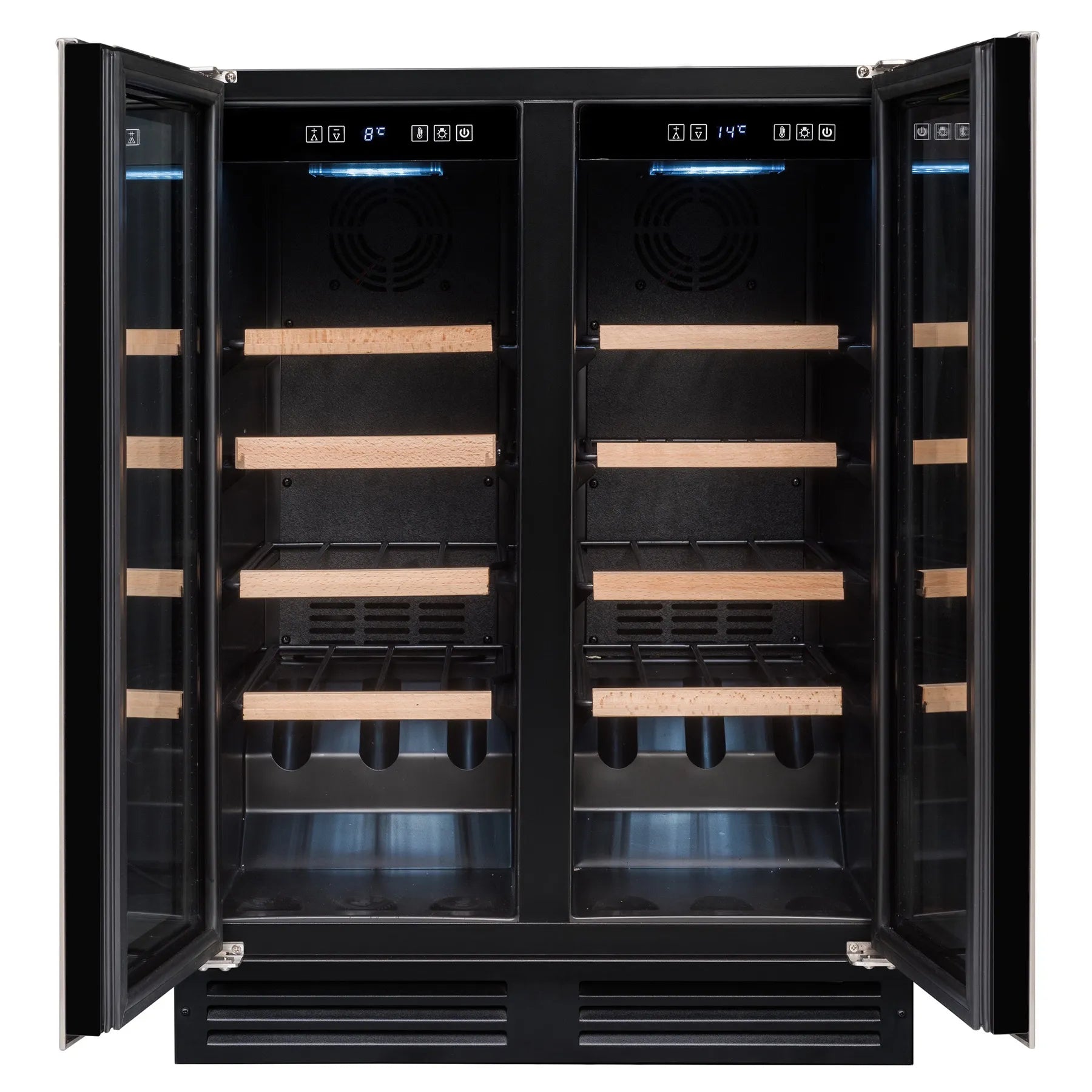 Vinoteca encastrable 49 botellas Avintage AVU48DPX1 doble zona