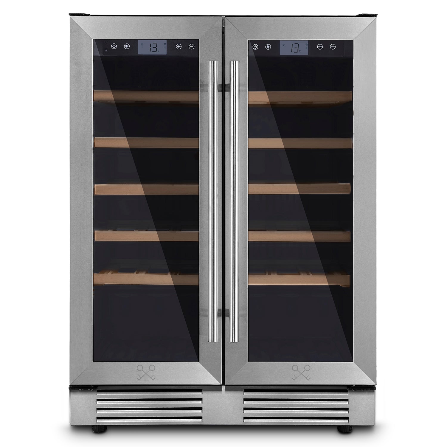 Wine Cooler 42 bottles Les Petits Champs CAVCED42 Dual-zone