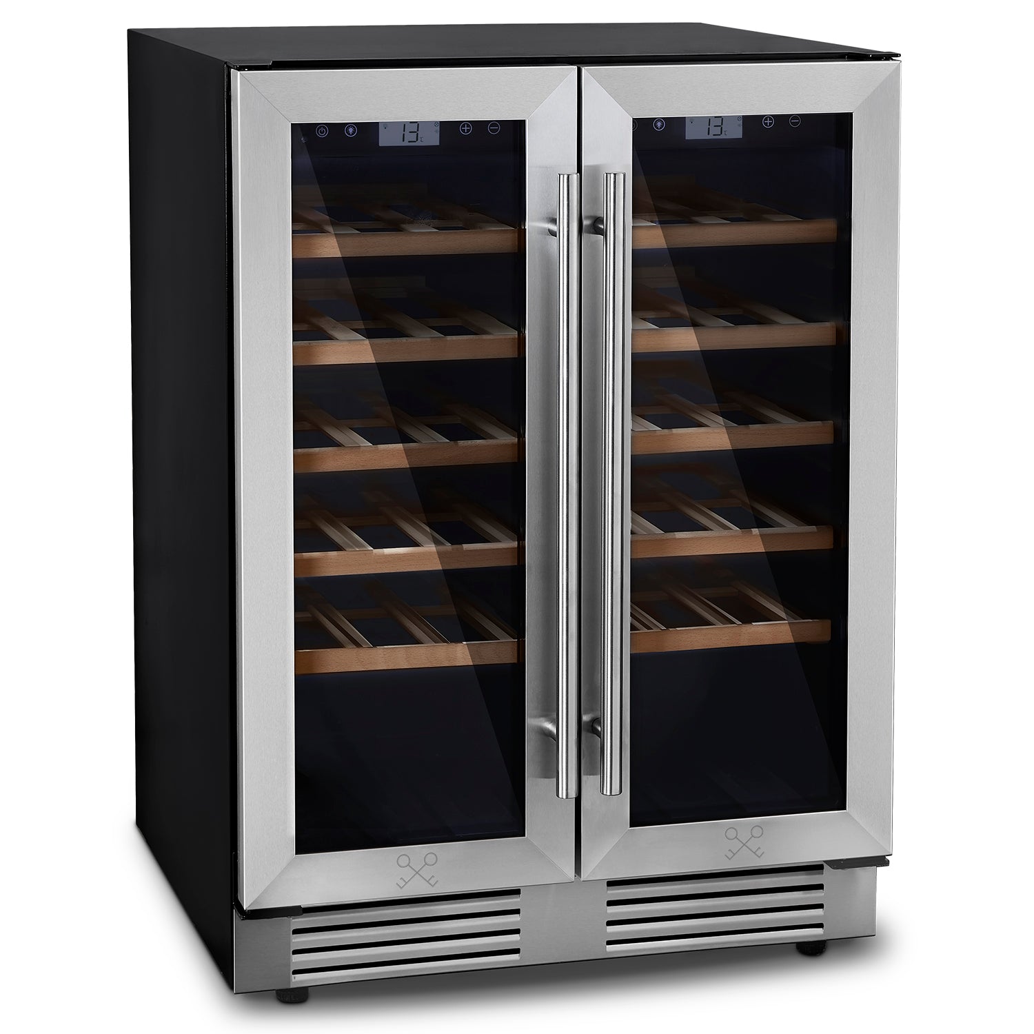 Wine Cooler 42 bottles Les Petits Champs CAVCED42 Dual-zone