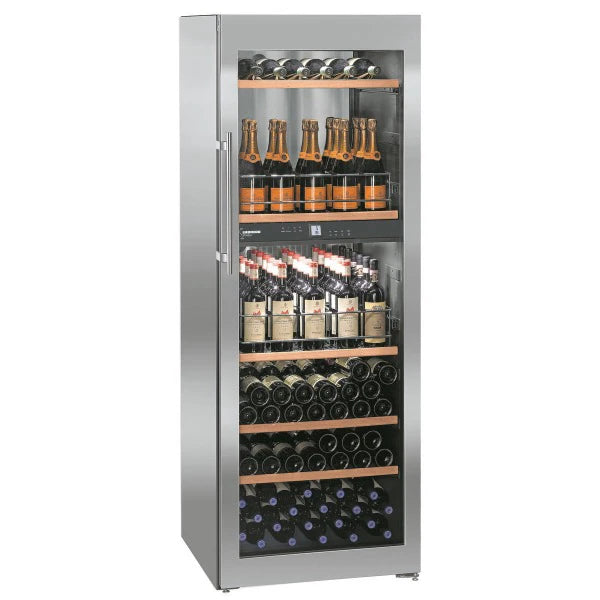 Wine Cooler 155 bottles Liebherr WTPES5972 Stainless Steel Dual-zone
