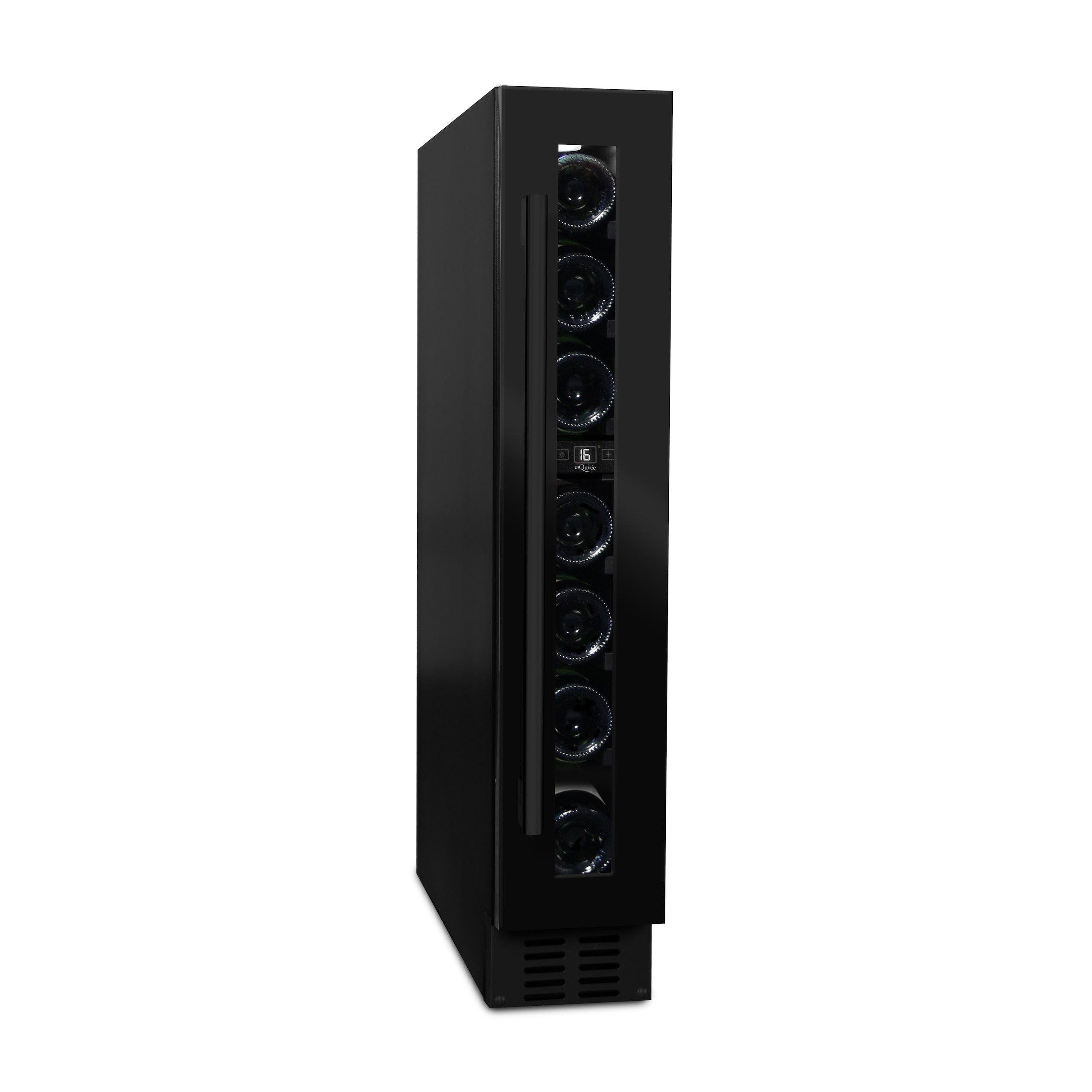 Vinoteca 7 botellas mQuvée WineCave 720 15S Anthracite Black