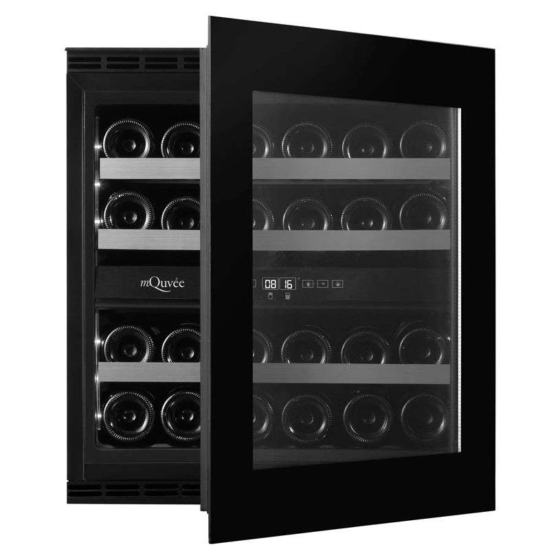 Vinoteca mQuvée WineKeeper Exclusive 25D doble zona para 25 botellas