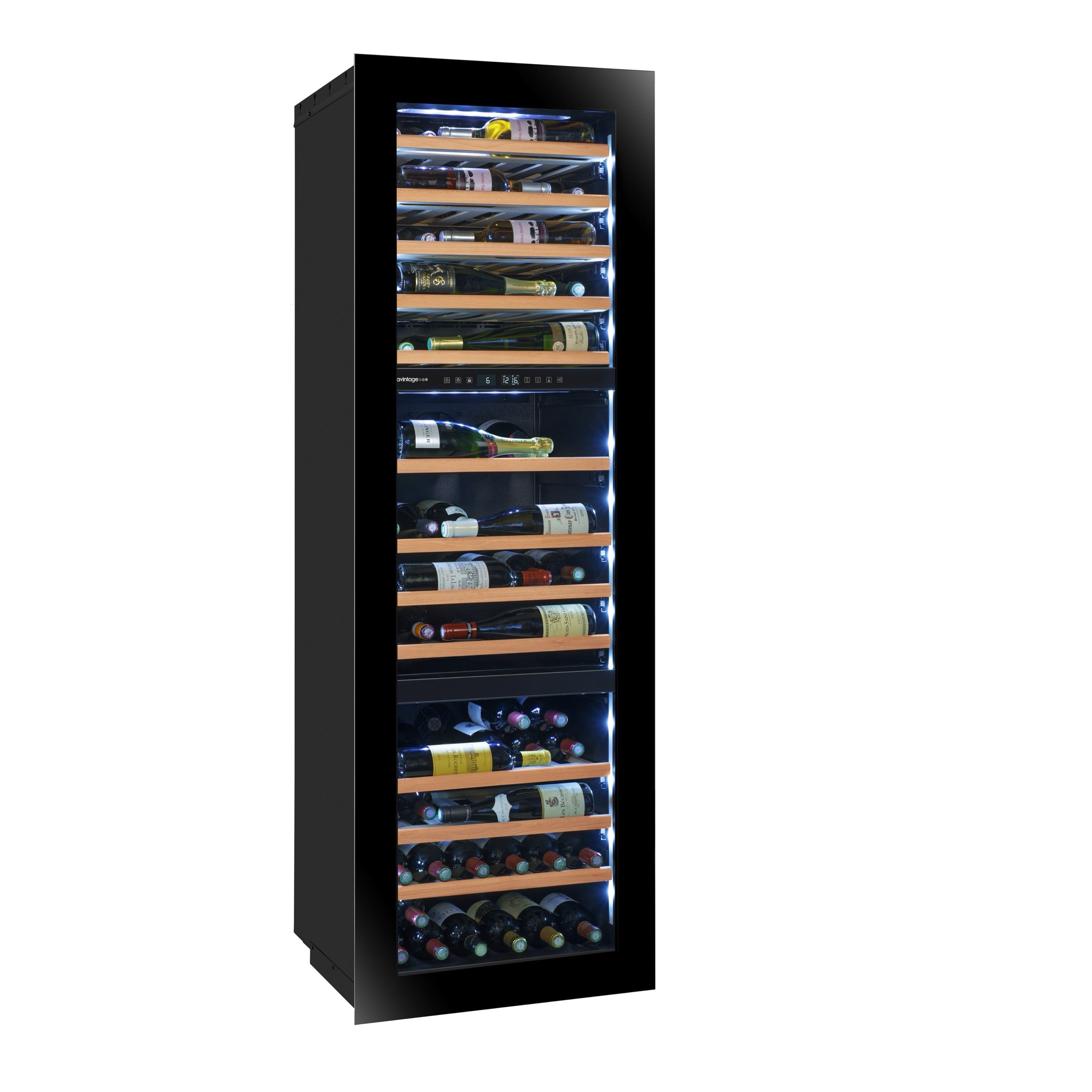 Vinoteca Avintage AVI178PLATINUM 94 botellas triple zona columna