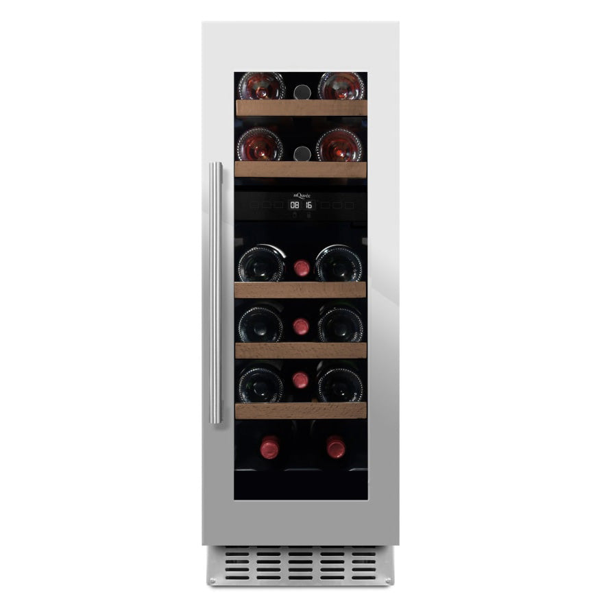 Vinoteca 16 botellas mQuvée WineCave 780 30D doble zona Stainless