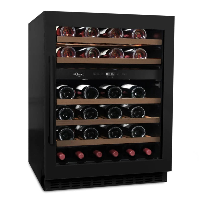 Wine Cooler 45 bottles mQuvée WineCave 780 60D Anthracite Black