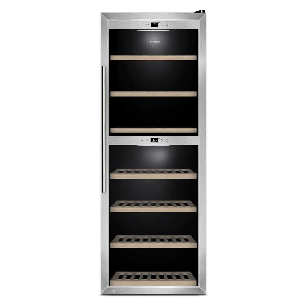 Wine Cooler 126 bottles Caso WineComfort 126 Smart Dual-zone
