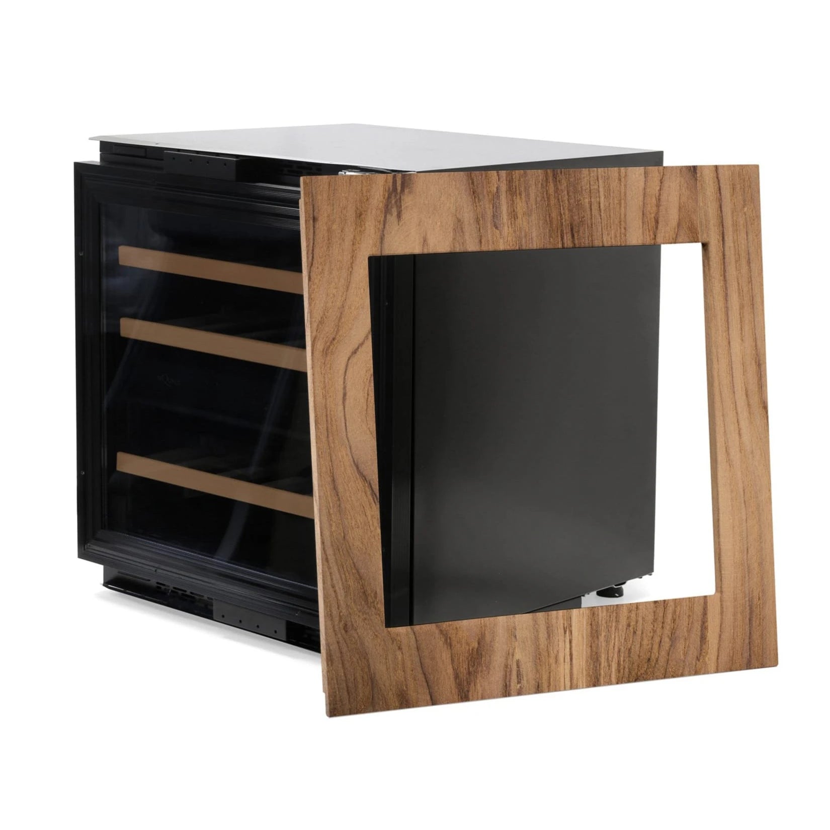 Vinoteca 26 botellas mQuvée WineKeeper Exclusive 25D Panel Ready Push-Pull doble zona