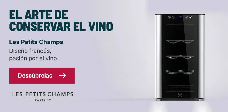Les Petits Champs: el arte de conservar el vino. Diseño francés, pasión por el vino.