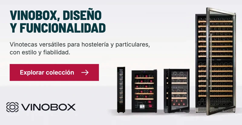 Vinobox: diseño y funcionalidad. Vinotecas versátiles para hostelería y particulares, con estilo y fiabilidad.