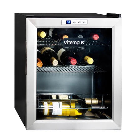 Wine Cooler 16 bottles Vi16 Inox COMPRESSOR