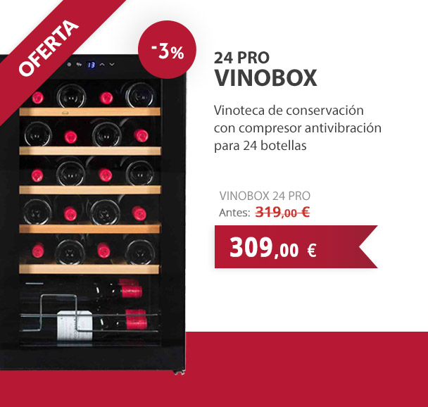 Vinoteca vinobox 24 pro